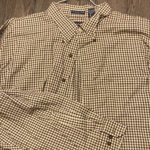Big and tall long sleeve button down